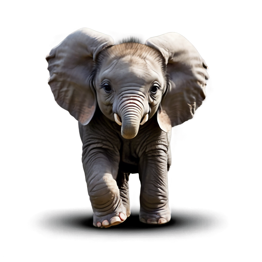 Playful Elephant Calf Png Lwj72