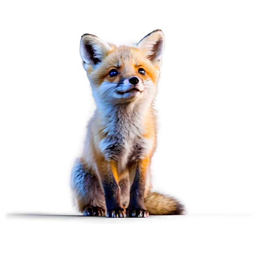 Playful Fox Cub Png Mpj