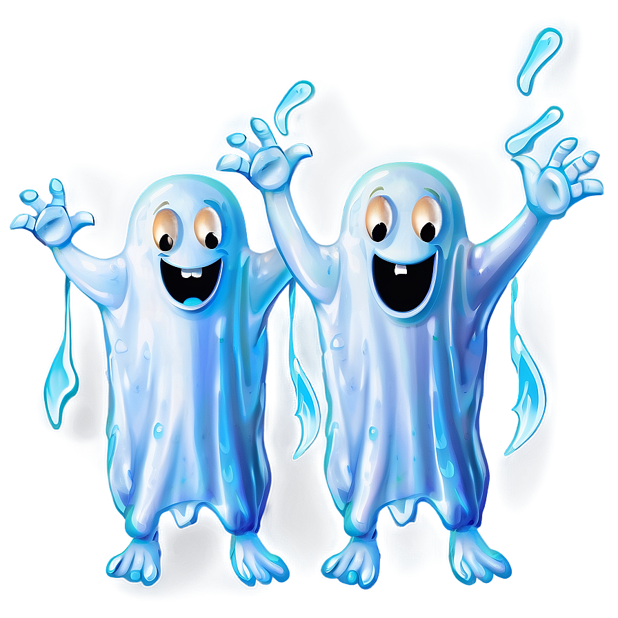 Playful Ghosts Png 05242024