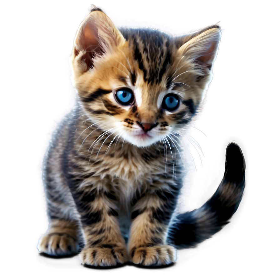 Playful Kitten PNG 05232024 PNG image with a transparent background, free high-resolution download