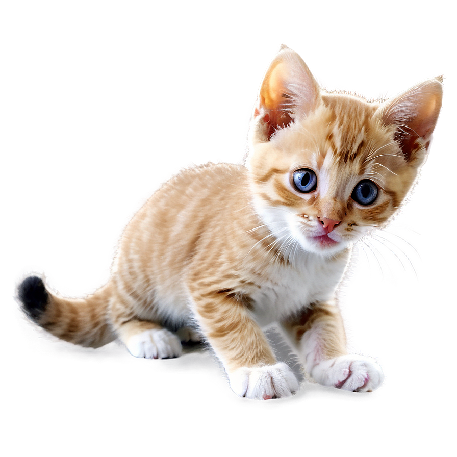 Playful Kitten PNG pgw PNG with transparent background