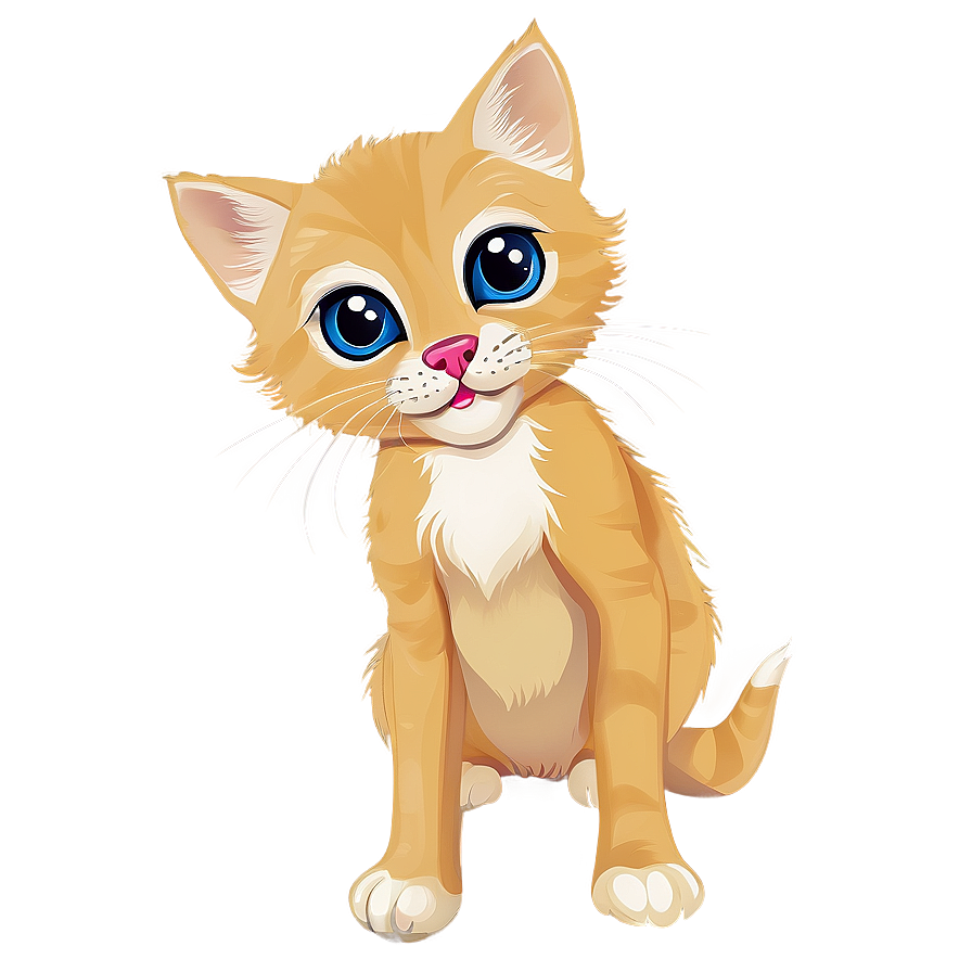 Playful Kitten Vector Art Png 88