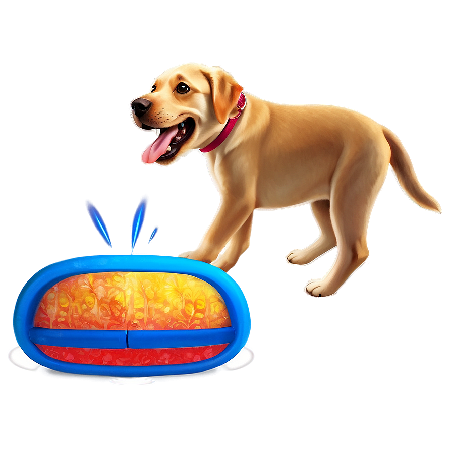 Playful Labrador Png 87