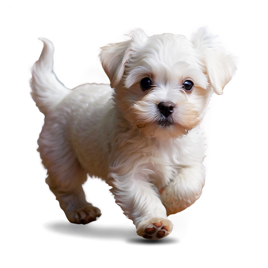 Playful Maltese Pup Png Rvv