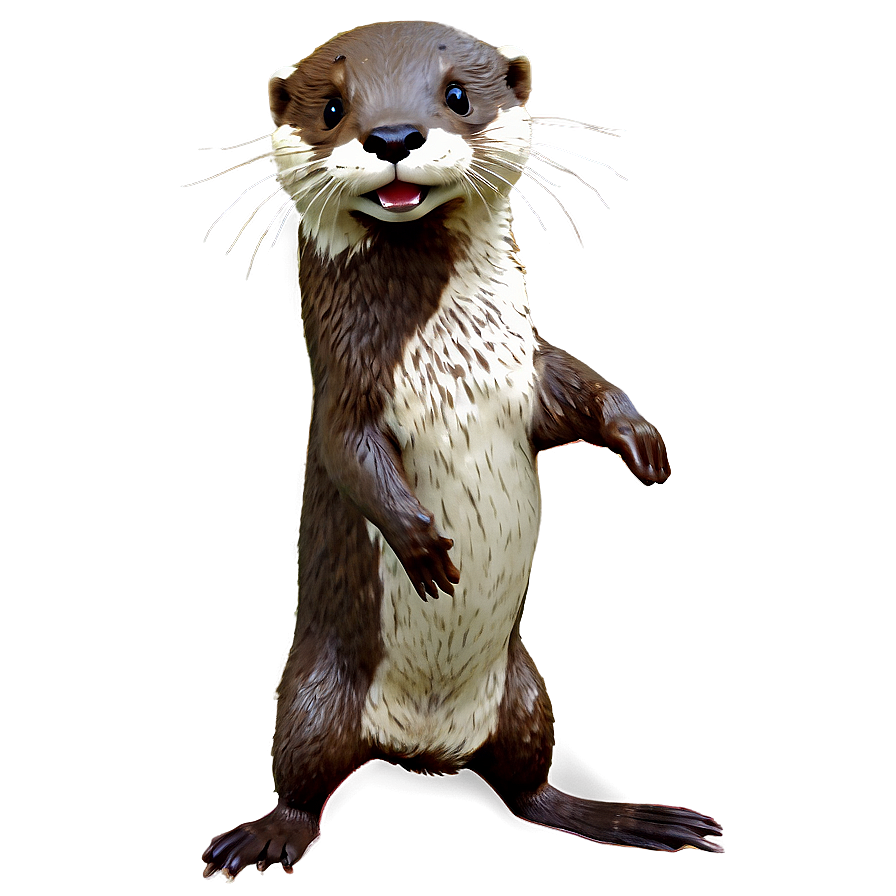 Playful Otter Png 06112024