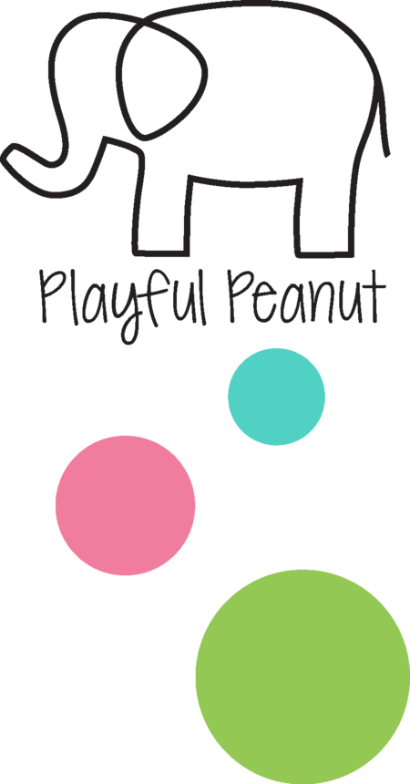 Playful Peanut Elephant Graphic