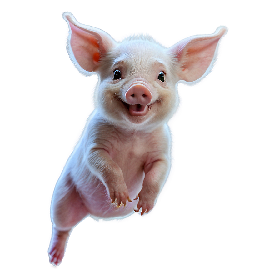 Playful Piglet PNG hyd PNG with transparent background