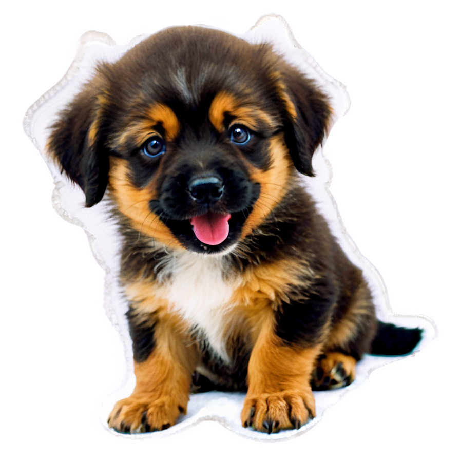 Playful Puppy PNG 05062024 PNG with transparent background