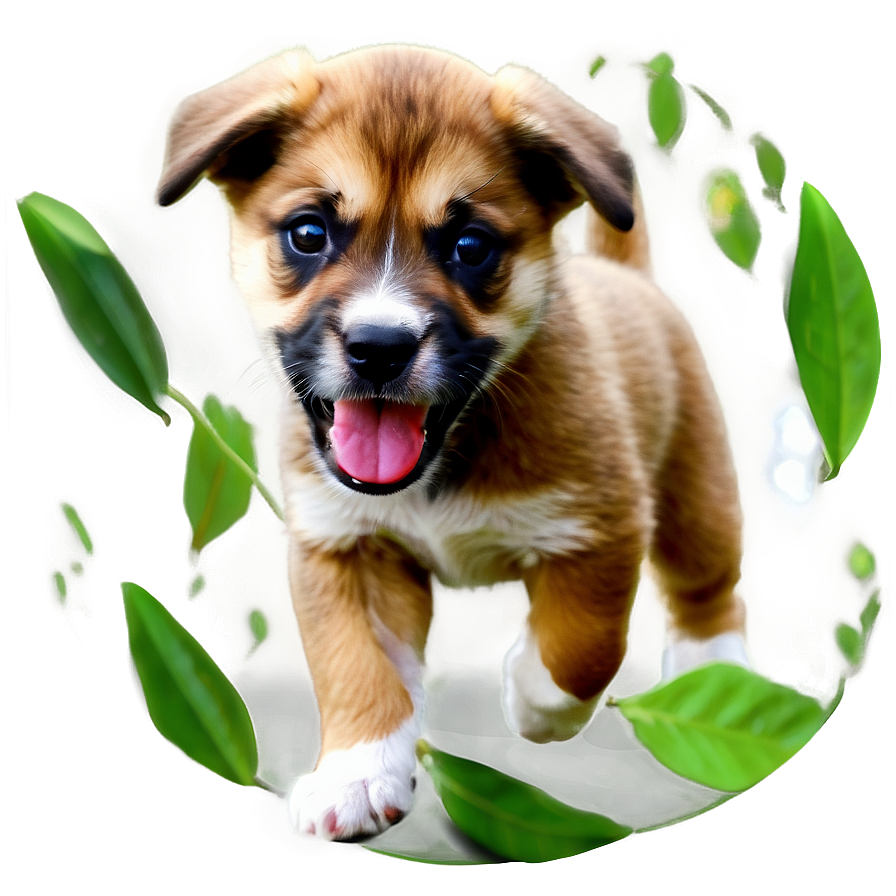 Playful Puppy PNG kvu PNG with transparent background