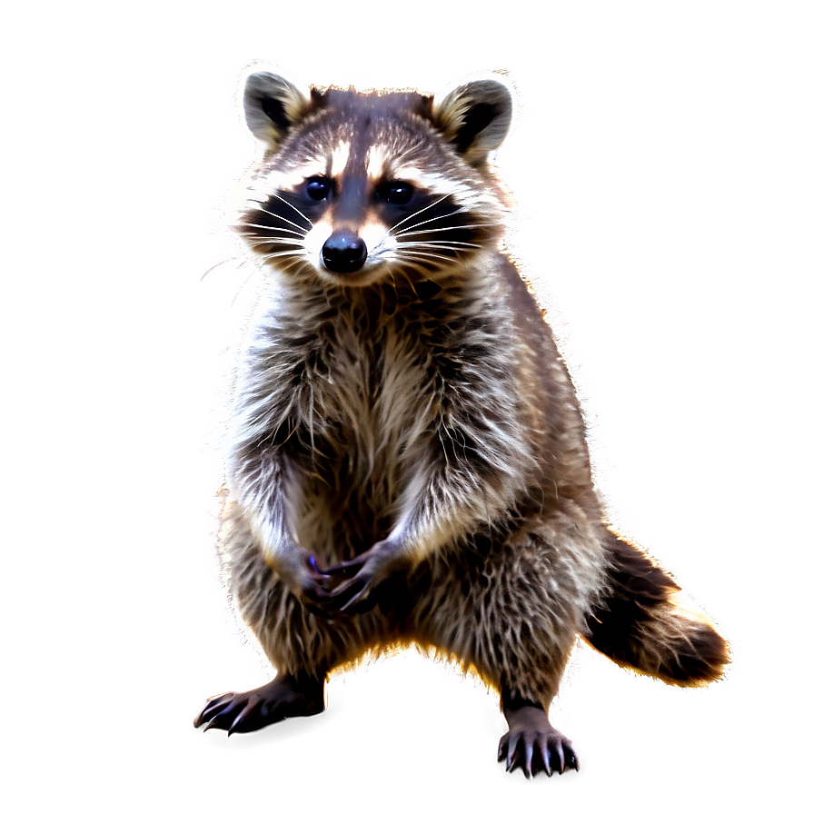 Playful Raccoon PNG tce4 PNG with transparent background
