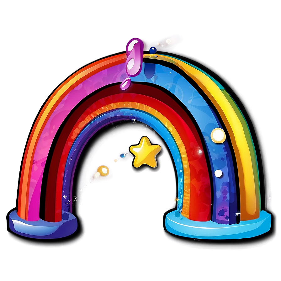 Playful Rainbow Icon Png Kwp90