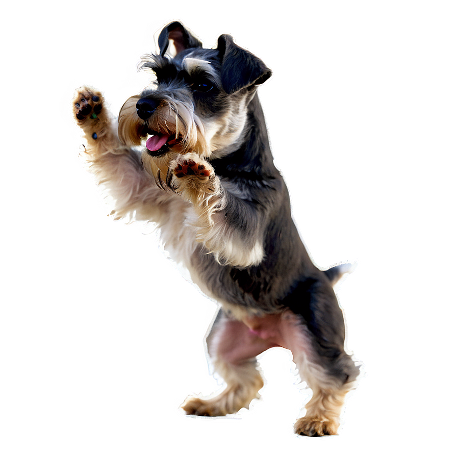 Playful Schnauzer Png 06262024