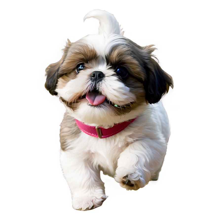 Playful Shih Tzu Puppies Png 99