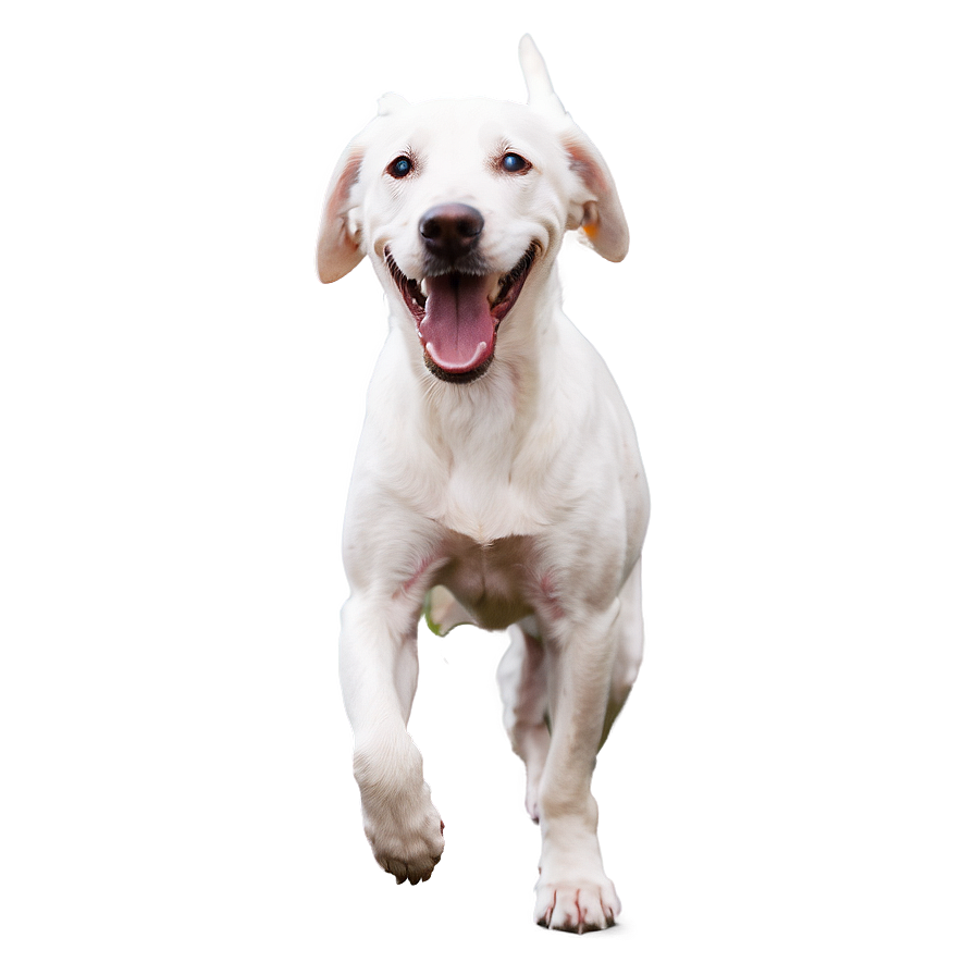 Playful White Dog Png Rqa56