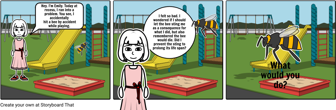 Playground Dilemma Comic Strip