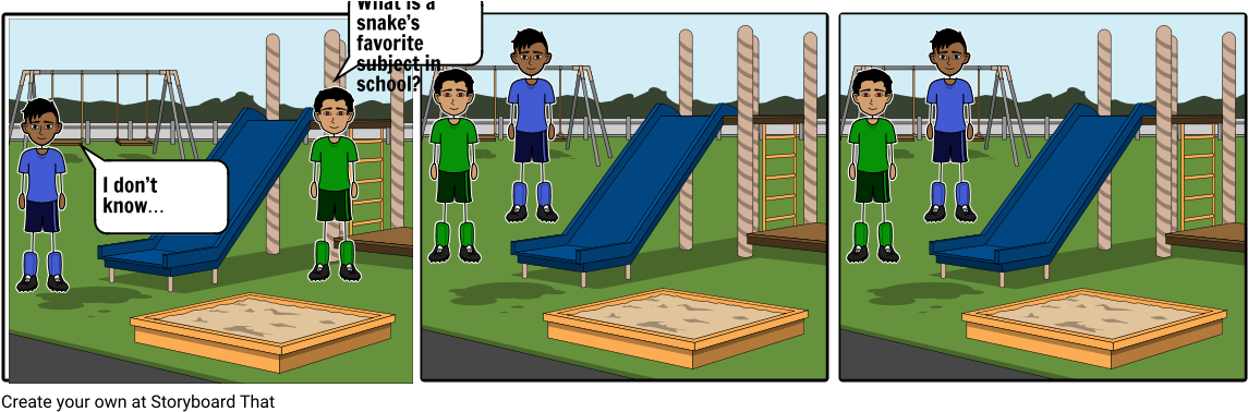 Playground Joke Sequence