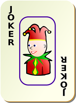 Playing Card Joker Illustration PNG with transparent background