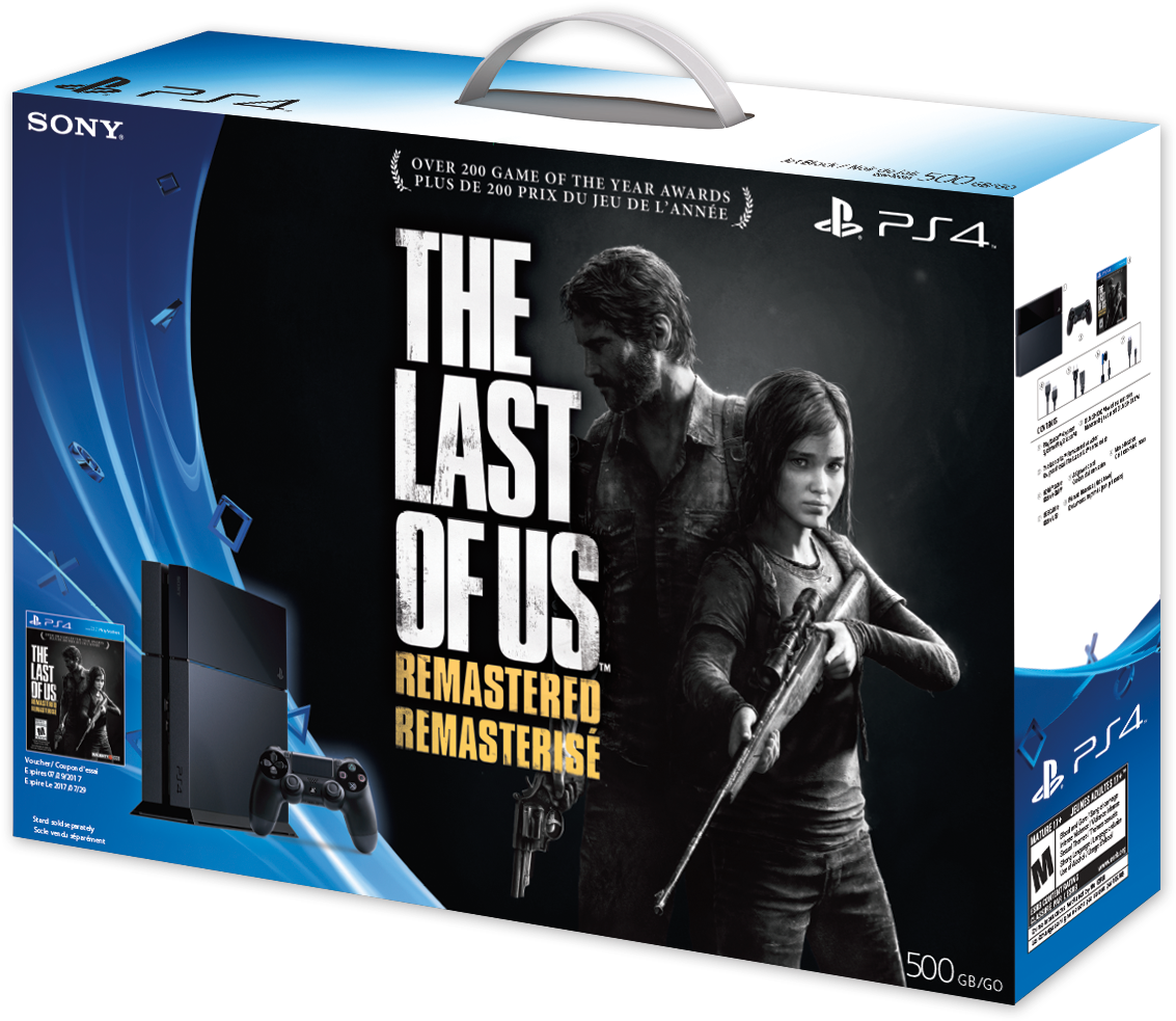 Playstation 4 With Last Of Us, HD Png Download PNG with transparent background