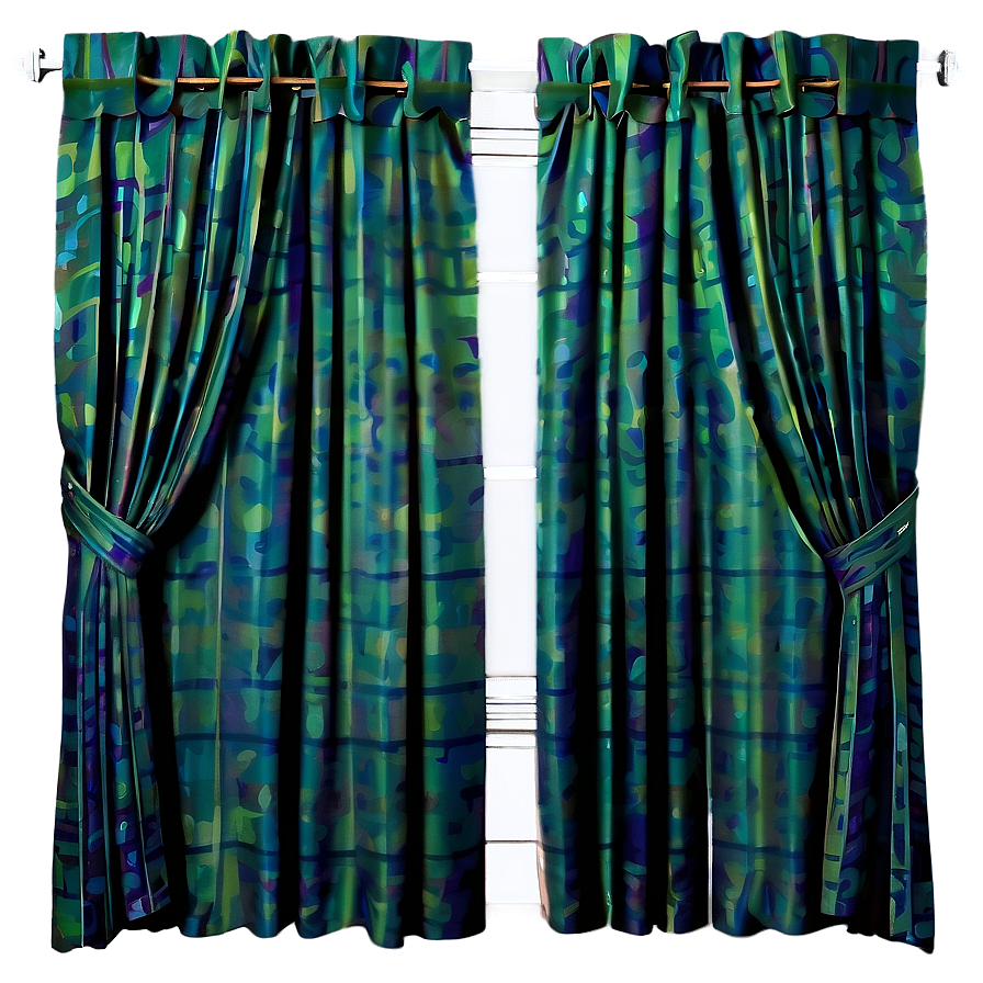 Pleated Curtains Png 05252024