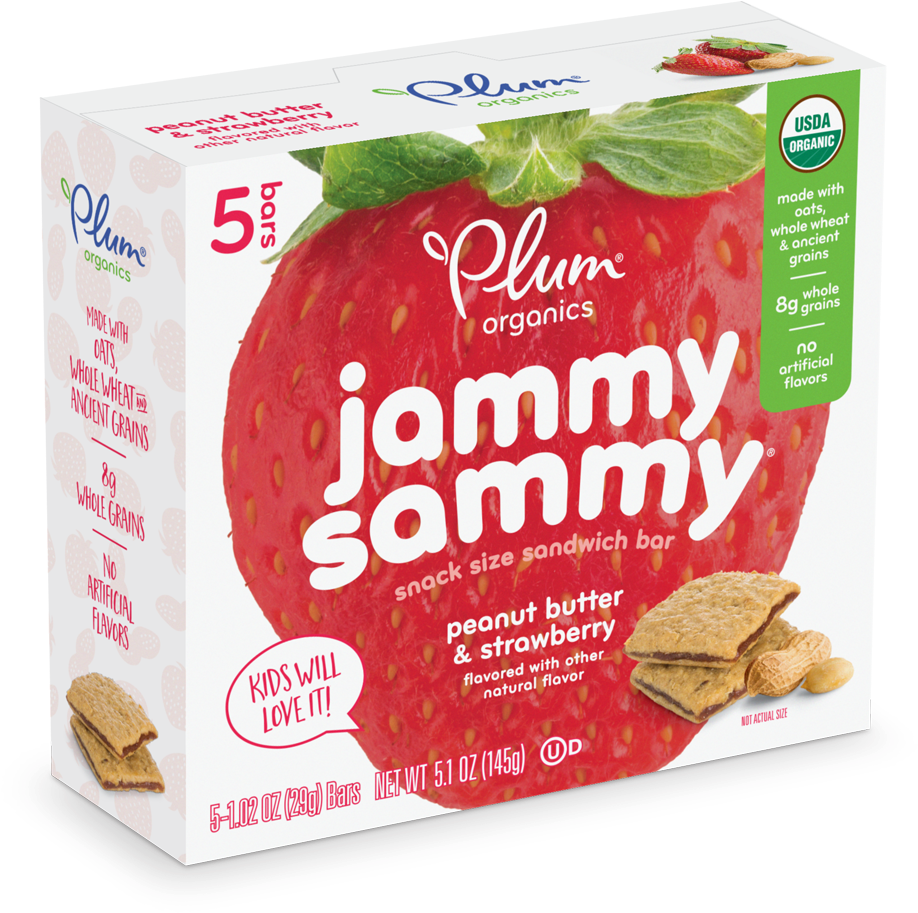 Jif Peanut Butter Png -jammy Sammy Strawberry Jam Peanut - Plum Jammy Sammy, Transparent Png PNG with transparent background