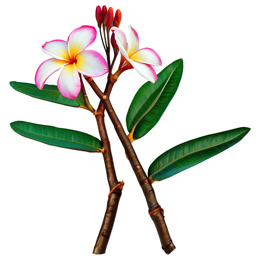 Plumeria Branch Png Hve