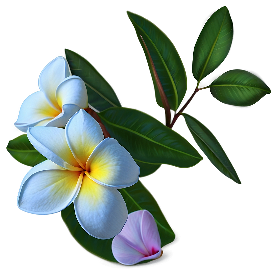 Plumeria Illustration Png Joi61