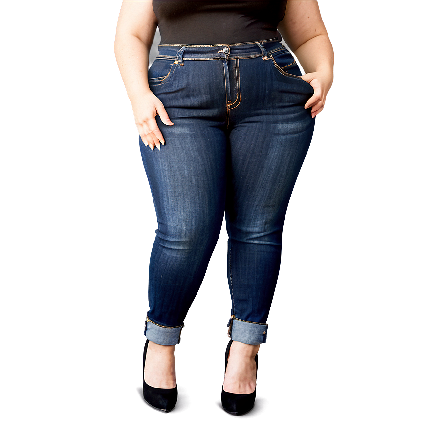 Plus Size Jeans Png 05242024