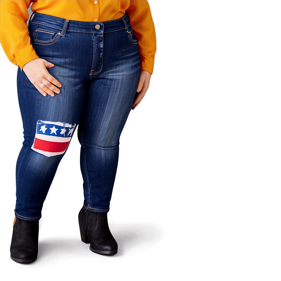 Plus Size Jeans Png 05242024