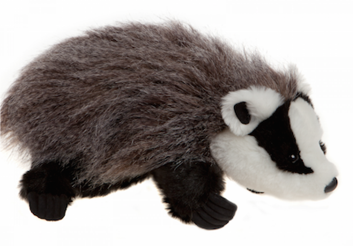 Plush Badger Toy