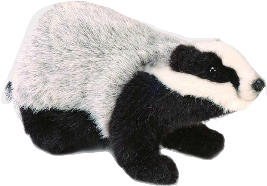 Plush Badger Toy