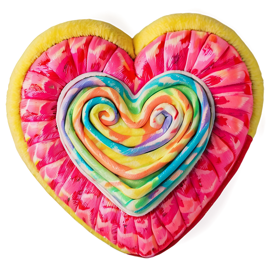 Plush Candy Heart Png 28