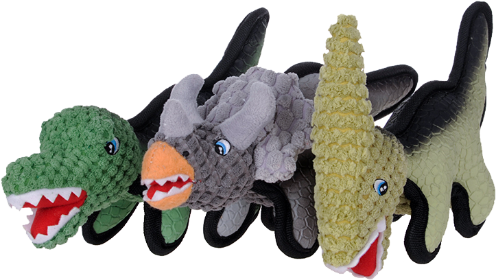 Dinosaur Dog Toy - Rubber Dinosaur Dog Toy, HD Png Download PNG with transparent background