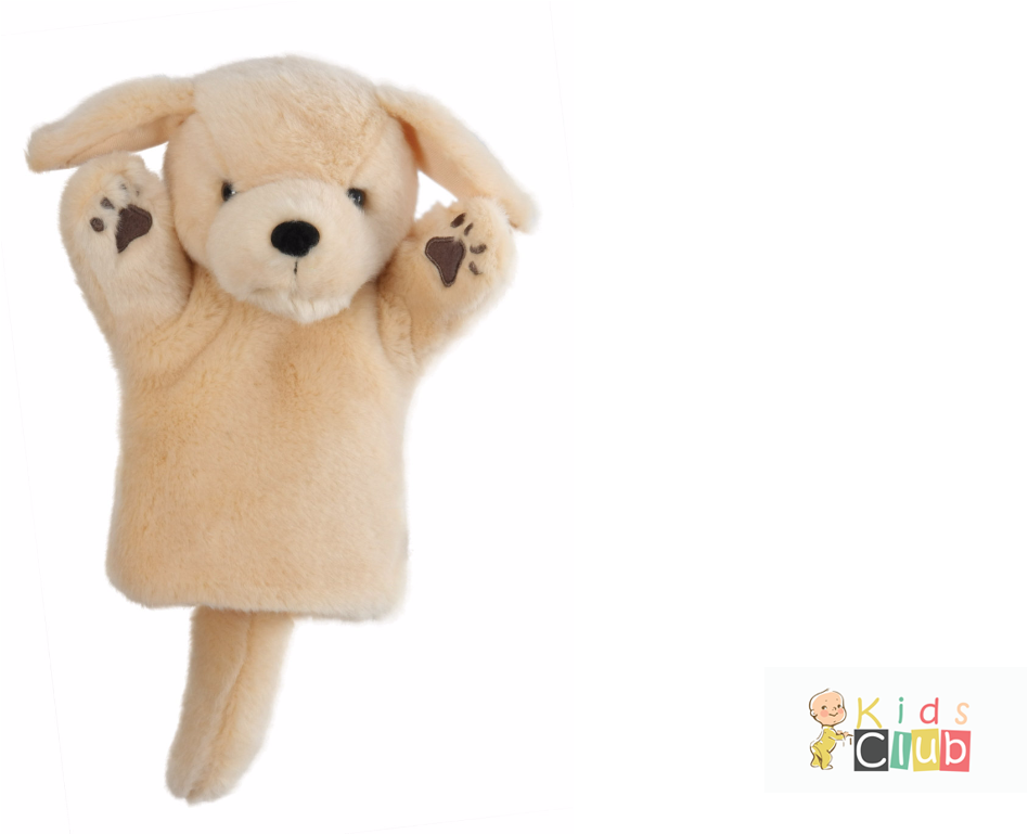 Plush Dog Puppet Kids Club