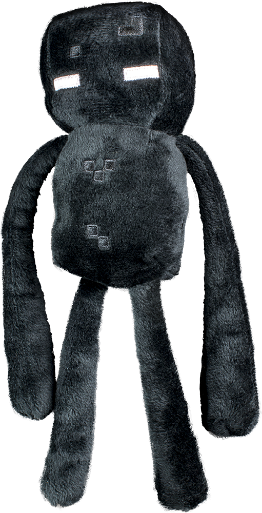 Minecraft Enderman Plush Stuffed Animals - Teddy Bear, HD Png Download PNG image with a transparent background, free high-resolution download
