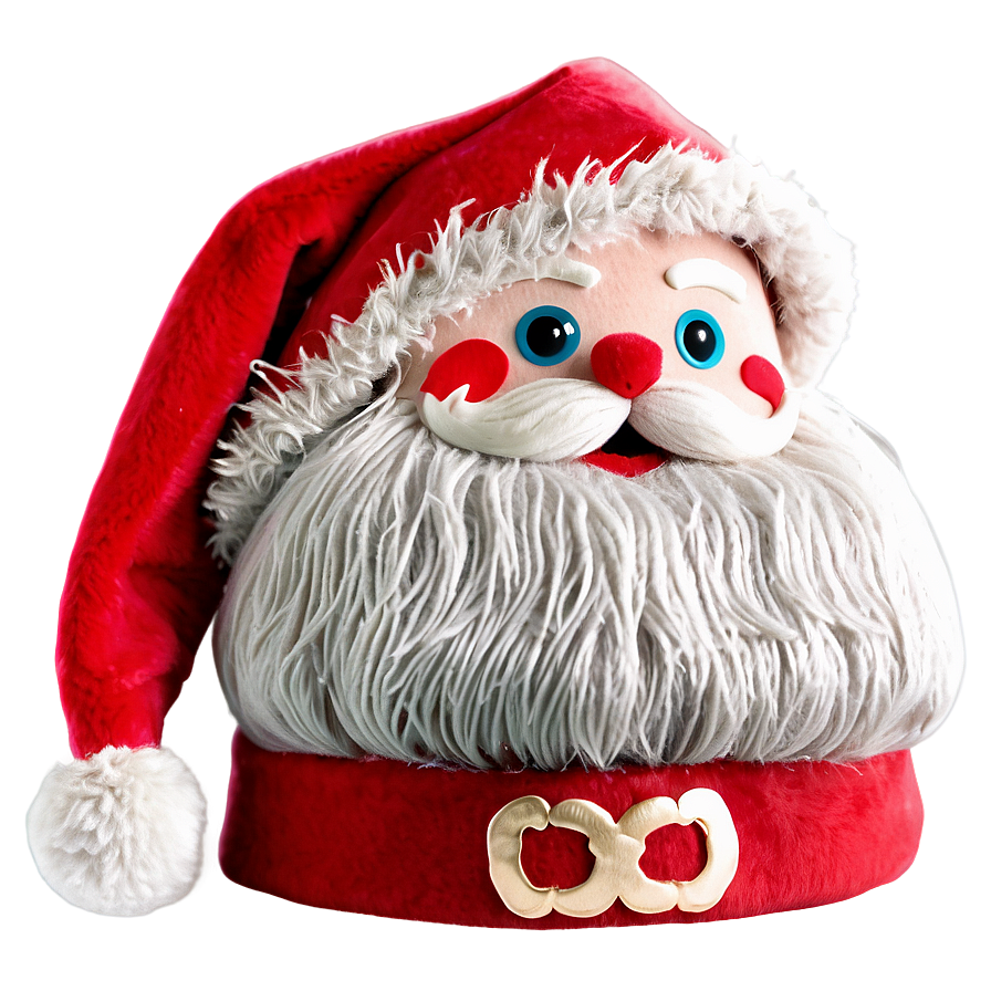 Plush Santa Hat Picture PNG nkw93 PNG image with a transparent background, free high-resolution download