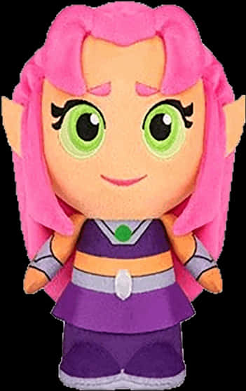 Plush Starfire Character Toy