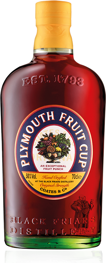 Plymouth Fruit Cup Gin Bottle