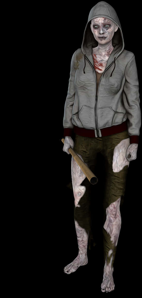 Png Transparent Zombie Girl, Png Download PNG with transparent background