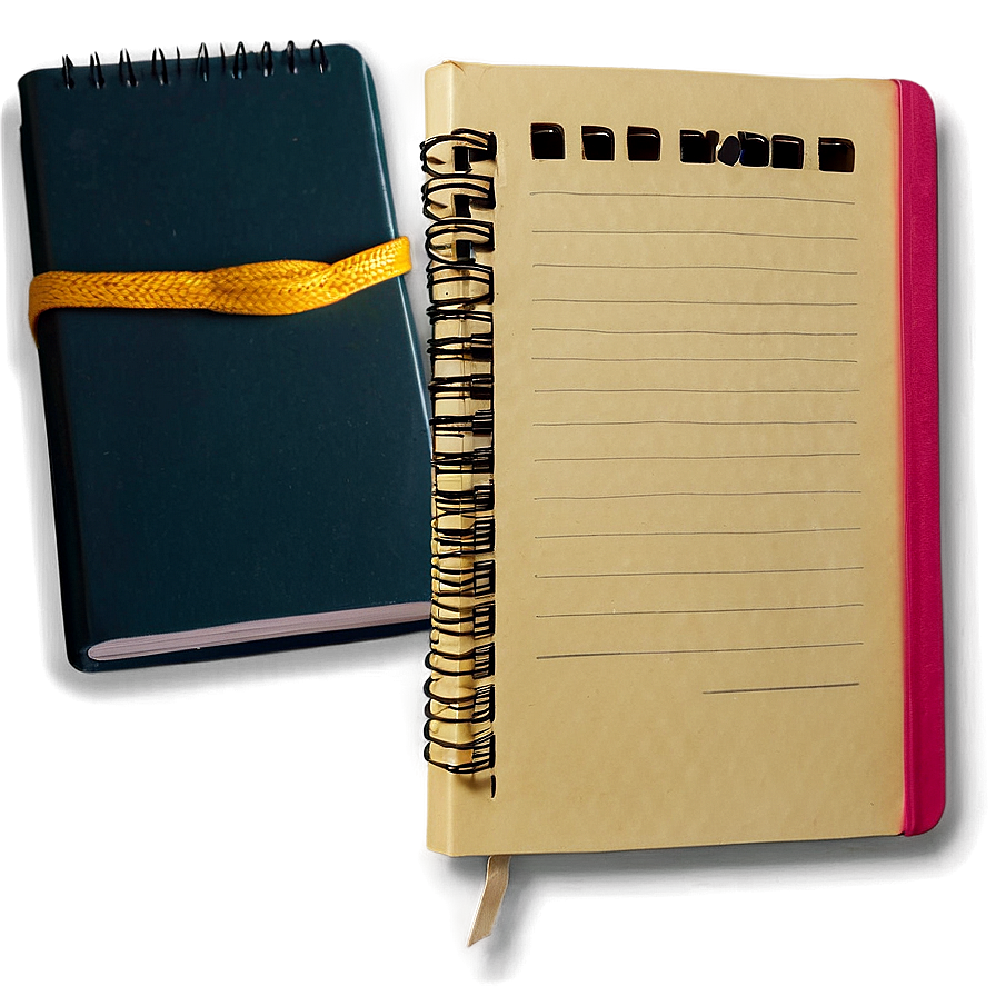 Pocket Size Notebook Png 05252024