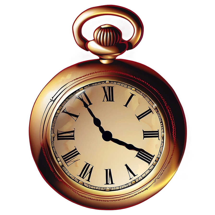 Pocket Watch Clock Clipart Png Upd85 Image