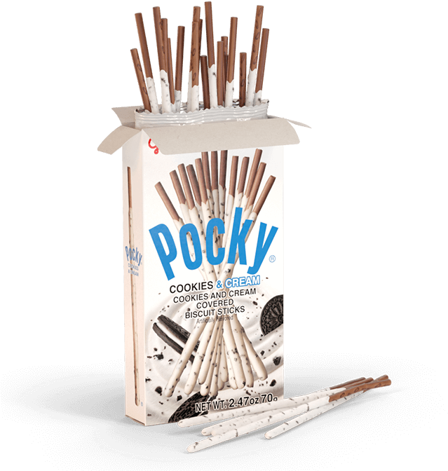 Pocky Cookiesand Cream Box