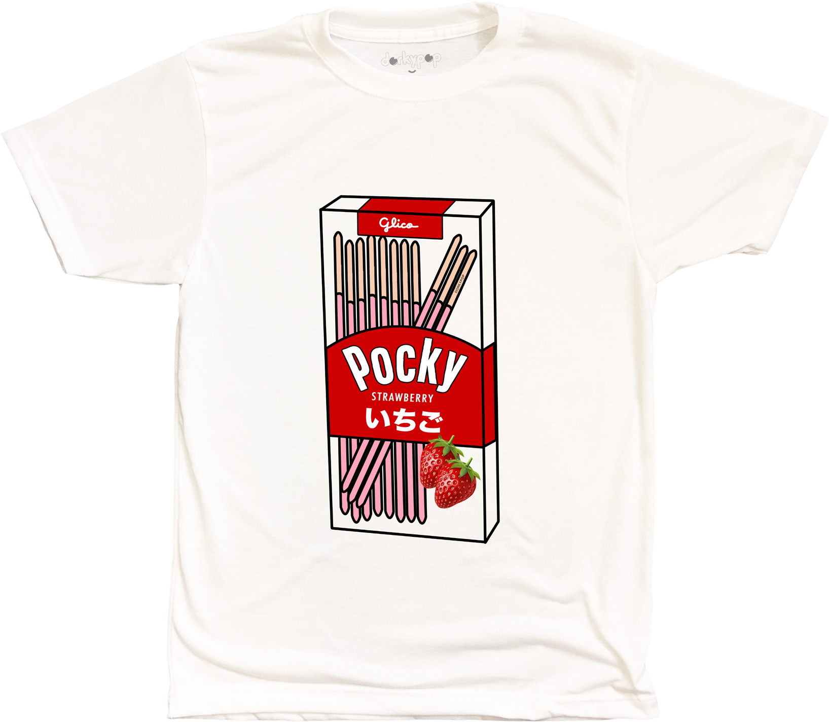 Pocky Strawberry Tshirt Design