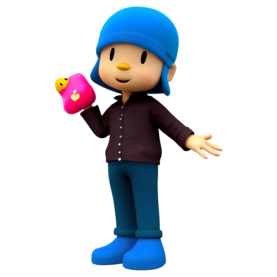 Pocoyo And Duck Dance Png 95