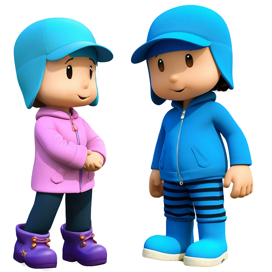 Pocoyo And Elly Adventure Png Ofl