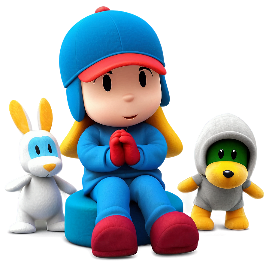 Pocoyo And Friends Illustration Png 25