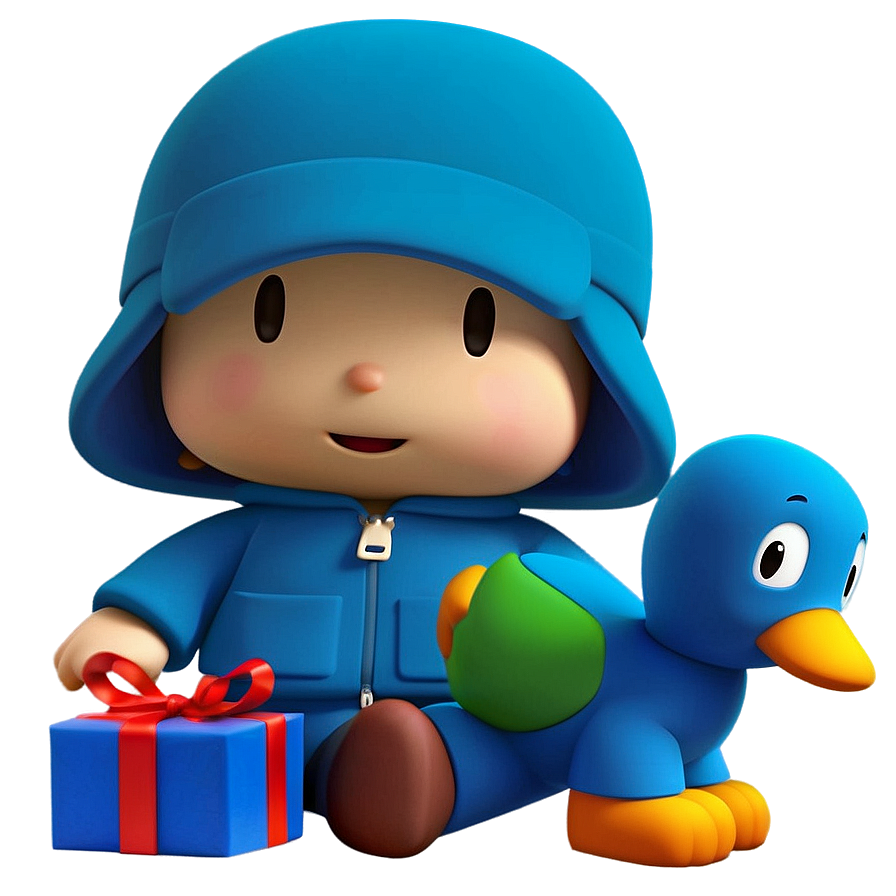 Pocoyo Cartoon Character PNG 05232024 PNG with transparent background