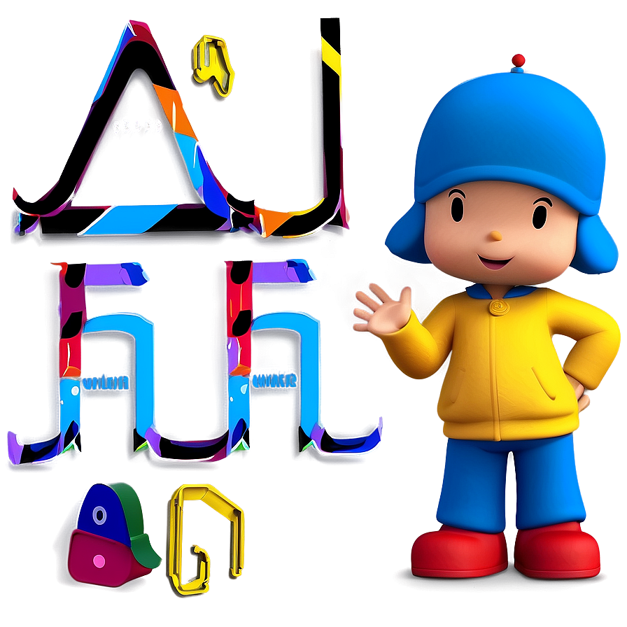 Pocoyo Learning Abc Png 46