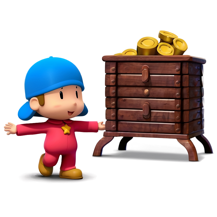 Pocoyo's Treasure Hunt Png Htj29