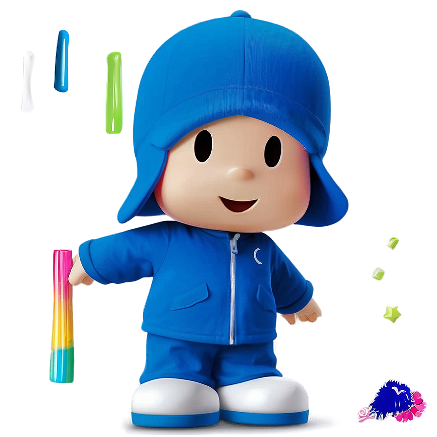 Pocoyo's World Of Colors Png Fur47