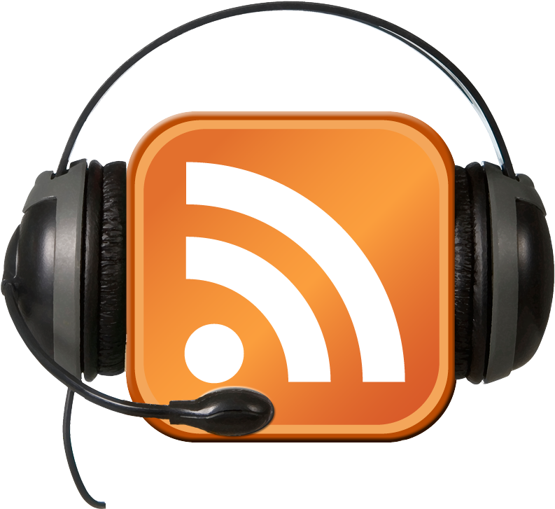 Podcast Iconwith Headphones